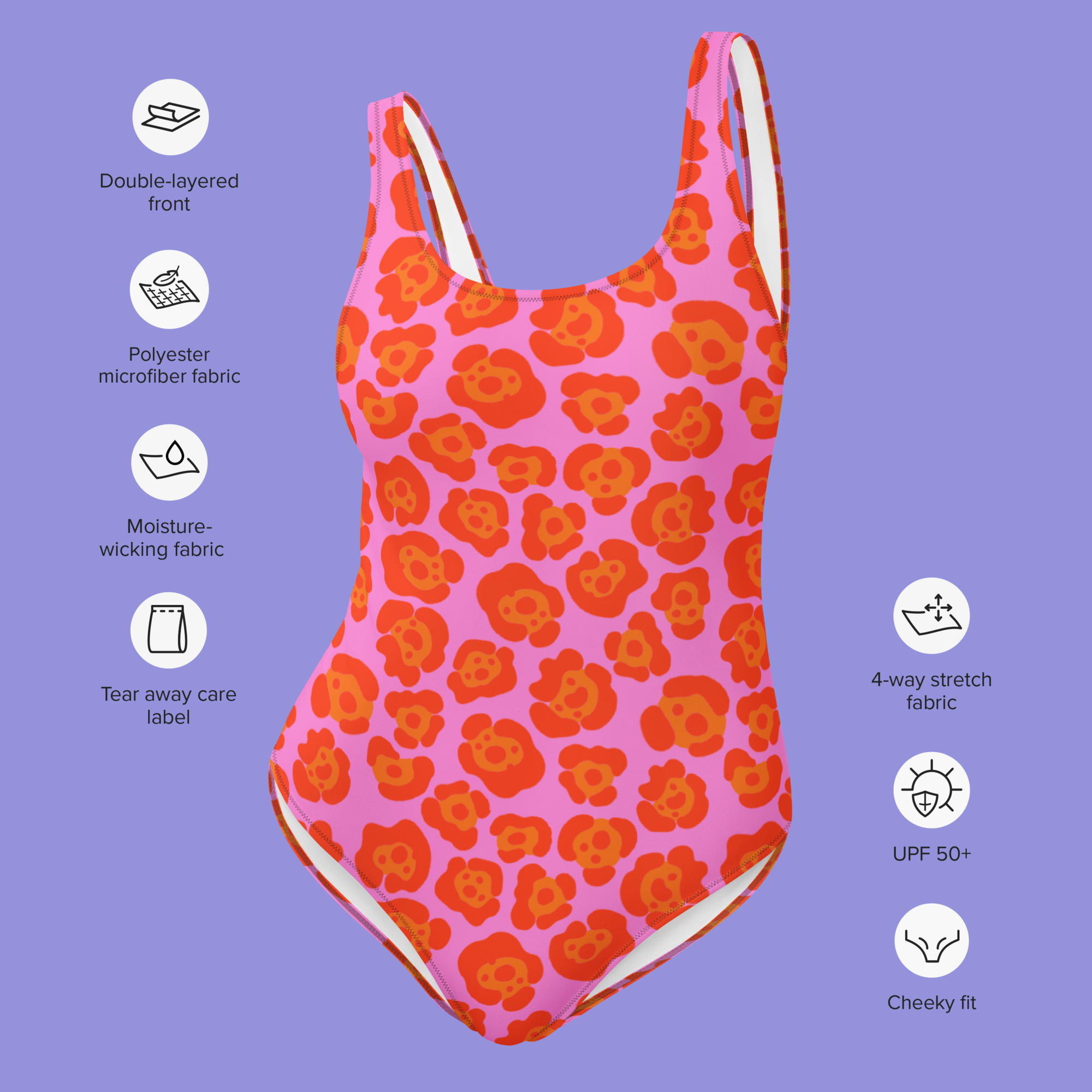 Spotted Jaguar One-Piece Swimsuit