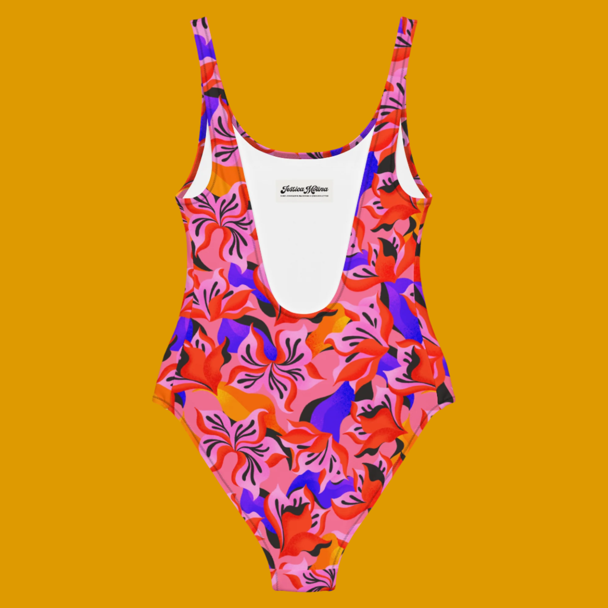 Sunset Florals One-Piece Swimsuit