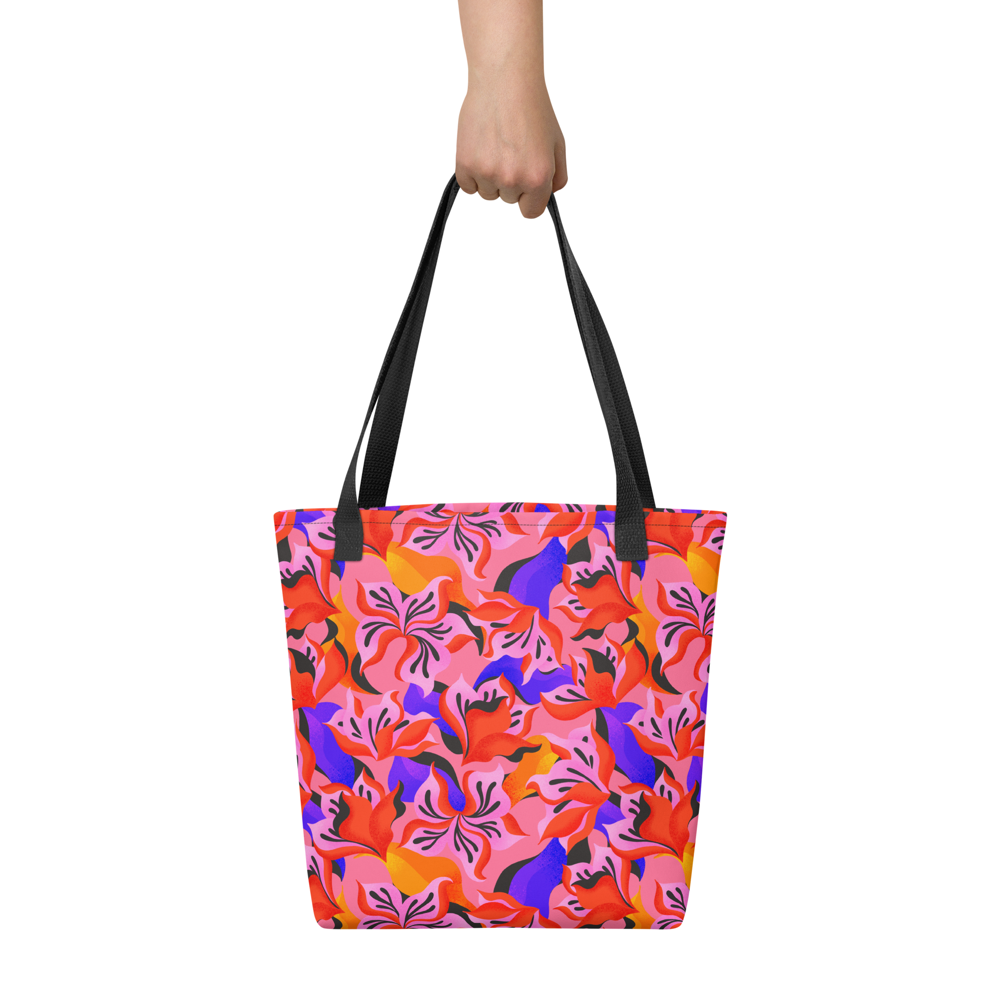 Sunset Florals Tote Bag