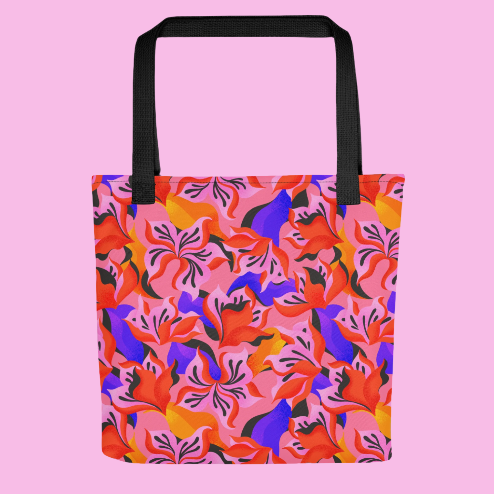 Sunset Florals Tote Bag