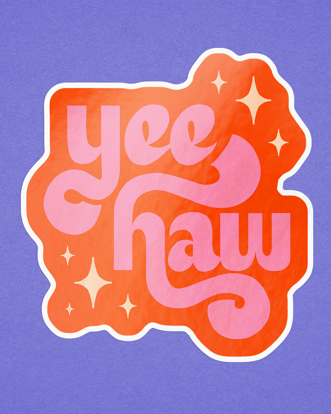 Yee Haw Sticker