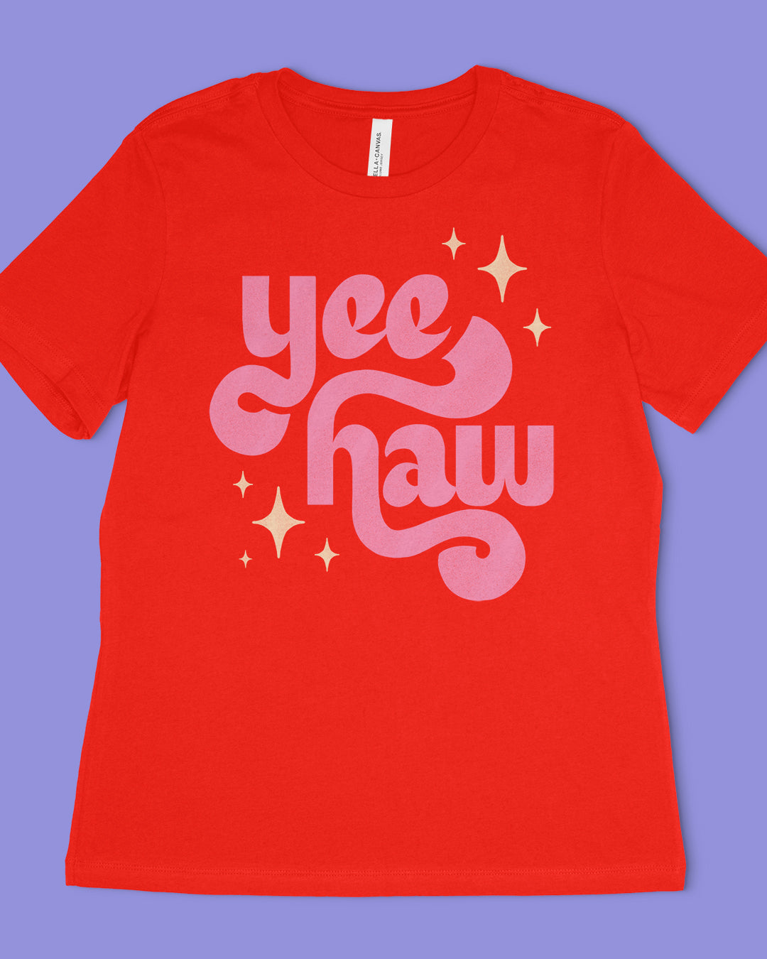 Camiseta con estampado Yee Haw