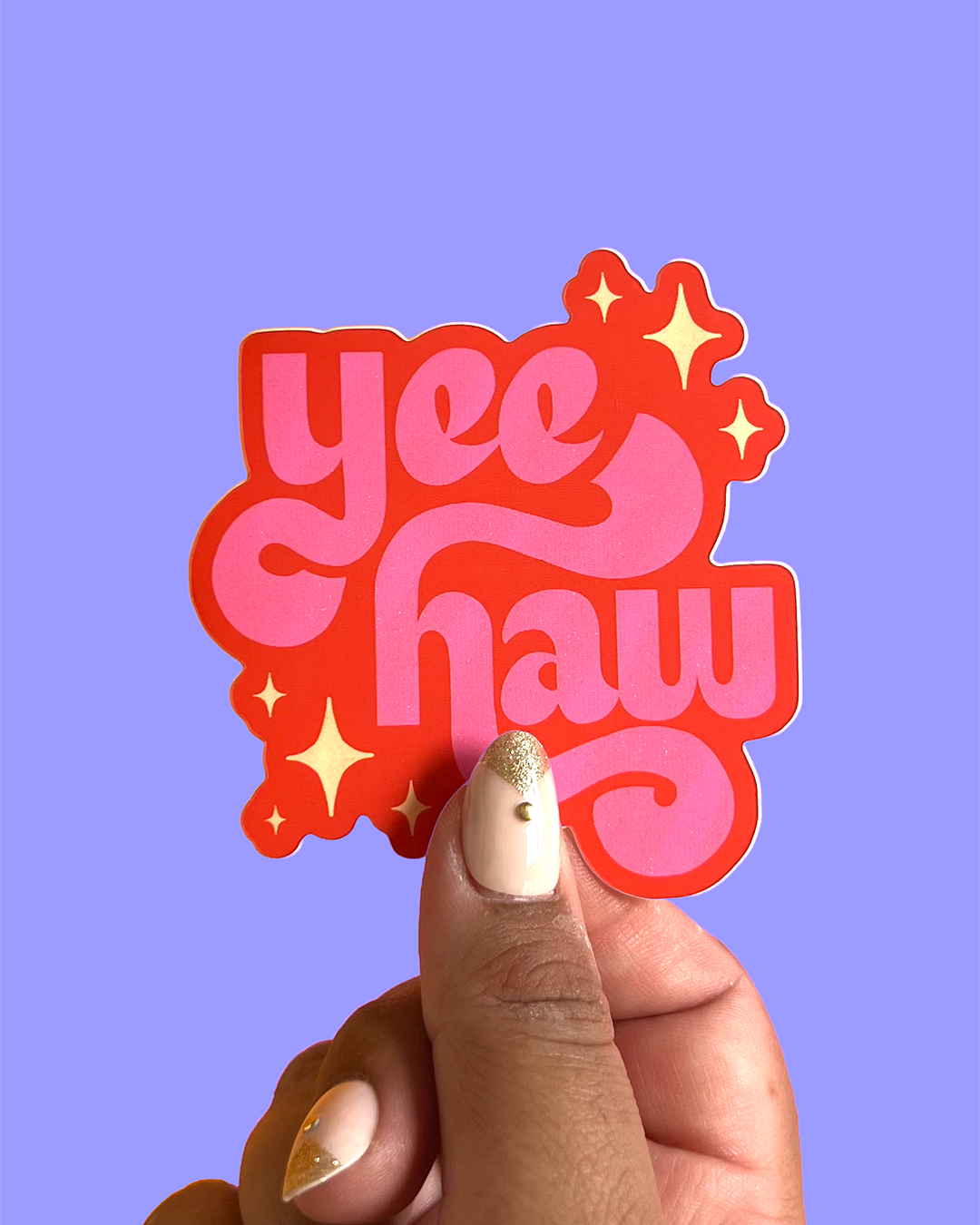 Yee Haw Sticker