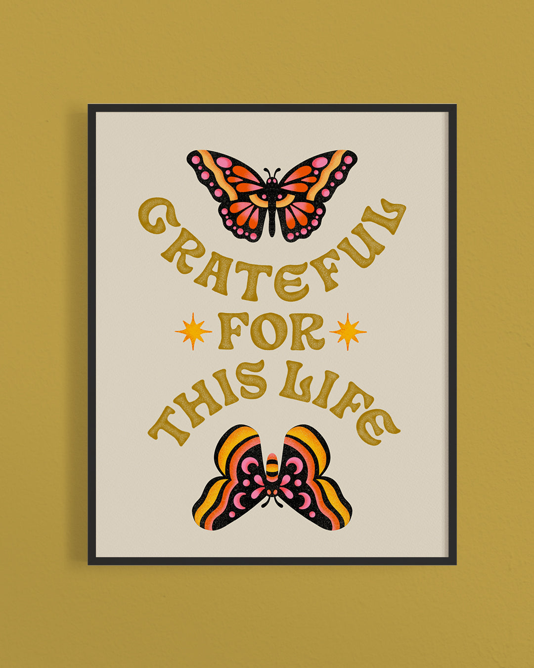 Grateful for This Life Print