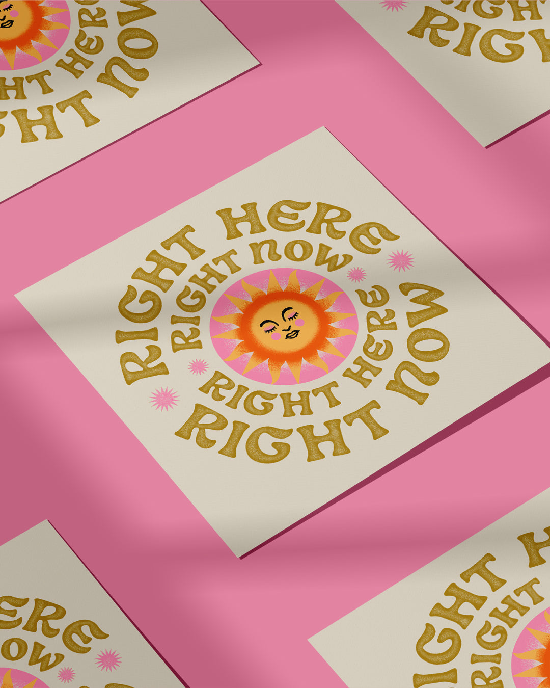 Right Here, Right Now Print