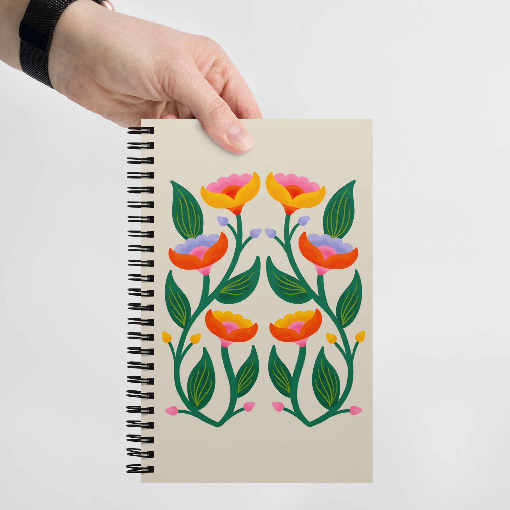Symmetrical Flowers 2 Notebook